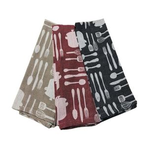 Pañuelo de algodón 100% hecho a medida, juego de toallas para platos, cocina colgante, baño, nuevo diseño a cuadros en blanco y negro, suave, reutilizable para el hogar - Product Image 4