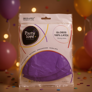 Party Love Latex <b>Balloons</b> 90Cm <b>Purple</b> 3Pcs Eco-Friendly Birthday Party Decor - Product Image 3
