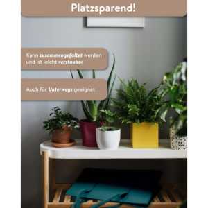 Sac en feutre polyester moderne pour le transport du bois de chauffage et du carburant, panier de rangement grande capacité pour l'organisation du salon - Product Image 3