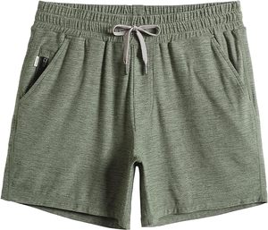<b>Men's</b> XXL Eco-Friendly Customizable Gym <b>Shorts</b> Elastic Waist Lightweight Quick Dry Athletic Workout <b>Shorts</b> Summer Knee Length - Product Image 6