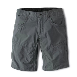 Shorts de randonnée pour homme, légers, à séchage rapide, en satin, avec fermeture éclair, techniques de tricotage unies et brodées, pour le streetwear en plein air - Product Image 1