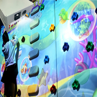Sistema de Juego de Pared de Escalada Interactiva para Niños en Interiores, Personalizado, Económico, Chino, con Proyección y Sensor de Movimiento