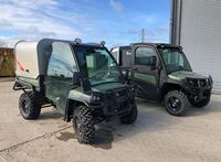Hochwertiger 1025R John Deere Rasenmäher-Traktor mit Schaufel-Baggerlader / Mini-Baggerlader für Bauarbeiten 4x4