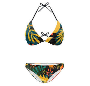 ชุดว่ายน้ำบิกินี่ชุดว่ายน้ำ2ชิ้นแบบแห้งเร็วระบายอากาศได้ดีสำหรับผู้หญิง - Product Image 1