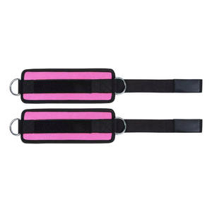 Correa de Tobillo de Neopreno para Gimnasio con Logotipo Personalizado, con Anillo en D, Acolchado Grueso, Ajustable, Accesorio de Entrenamiento para Hombres y Mujeres - Product Image 4