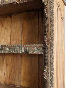 Traditional WOODEN <b>BOOKSHELF</b> Vintage <b>Bookshelf</b> handcrafted elegance living room Mix & Match Decor - MOQ 1 Container Only - Product Image 2