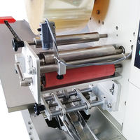 Sac d'oreiller à flux automatique, machine d'emballage de pain de tortilla pita arabe