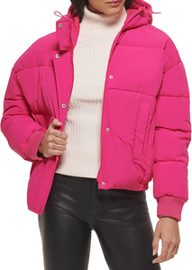 แจ็กเก็ตขนเป็ดหนาทำจากโพลีเอสเตอร์สำหรับผู้ชายแจ็กเก็ตขนเป็ดแบบมีฮู้ดเสื้อแจ็คเก็ตขนเป็ดแฟชั่นสำหรับผู้หญิง - Product Image 3