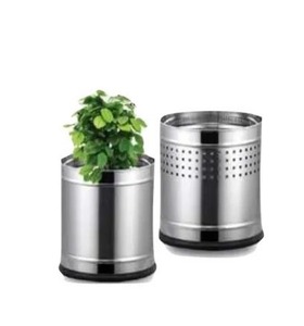 กระถางดอกไม้สแตนเลสและภาชนะปลูกต้นไม้สำหรับสวน ลดราคาพิเศษ - Product Image 6