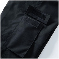 Ensemble veste et pantalon tactique camouflage respirant à six poches, taille ajustable, en sergé de polyester, toutes saisons, faible MOQ, professionnel