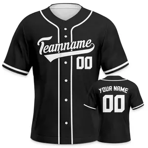 Custom Kids Youth Baseball <b>Jersey</b> Numbered Plain Personalized Uniform with Team Name Fans' Gift Set - Product Image 6