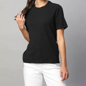 Lightweight <b>Women</b> s Solid Colors 100% Pure Cotton T-<b>Shirt</b> with Soft Smooth Finish Regular Fit - Product Image 4