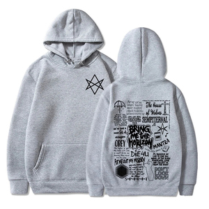 BringMe The Horizon Hoodie BMTH Heavy Metal Rock Band Sportswear 2025 Otoño/Invierno Hombres Mujeres Casual Retro Pure Cotton Hoodie - Product Image 5