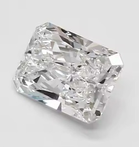 IGI Certified Radiant Lab Grown Diamond VVS2 Clarity E Color CVD Stone For Stud Earrings and Pendants Fine Jewelry Making - Product Image 1