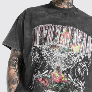 เสื้อยืดแนววินเทจสำหรับผู้ชายเสื้อยืดผ้าฝ้ายพิมพ์ลาย DTG 100% คอลูกเรือ2025เฮฟวี่เวทสำหรับใส่กลางแจ้งสไตล์คลาสสิก - Product Image 6