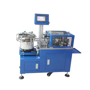 Automatic radial electrolytic capacitor electronic component forming machine