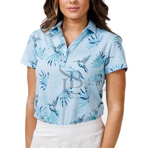 Camiseta de Golf de piqué de algodón para hombre y mujer con logotipo personalizable impreso, ropa informal de manga corta con logotipo bordado - Product Image 3