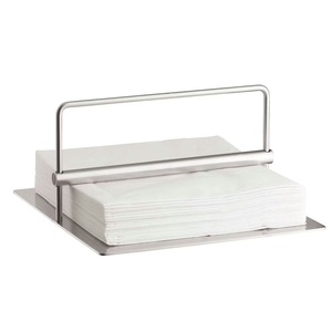 Porta Servilletas Moderno con Barra de Presión Segura, Base Estable, Fácil de Usar con una Sola Mano, Diseño Elegante para Bares, Cafeterías y Restaurantes - Product Image 1