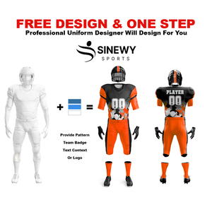 Usine originale conçoit des t-shirts d'université pour enfants maillots équipes de club maillot uniforme de football américain - Product Image 2