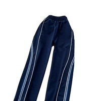 Pantalon palazzo pour femme taille haute, en élasthanne/modal, écologique, imperméable, respirant, coupe régulière, jambe large, hip-hop, hiver/été