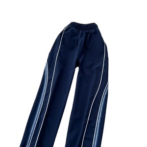 Pantalones Palazzo de Cintura Alta para Mujer, Spandex/Modal, Ecológicos, Impermeables, Transpirables, Corte Regular, Pierna Ancha, Estilo Hip Hop, Invierno/Verano - Product Image 3