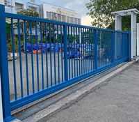 Sparxwizz Engineering - Puertas Corredizas Comerciales para Jardín, Valla de Alta Calidad, Galvanizadas, Impermeables, Ecológicas, de 6 Pies de Altura