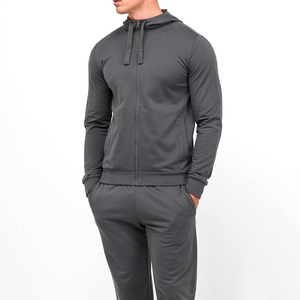 Ensemble survêtement 2 pièces pour homme Tenue de sport Jogger Tenue de gym Tenue de course Tenue d'entraînement Sweat Tenue athlétique Polyester - Product Image 3