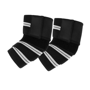 Bandes de Compression Respirantes pour Genoux avec Fermeture à Tirer, Épaisses, Protection Professionnelle pour l'Entraînement de Musculation et de Powerlifting en Salle de Sport - Product Image 3