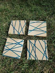 Dessous de verre en bois de style classique durable avec tampons de boisson gravés avec logo personnalisé pour cadeaux d'entreprise et sous-verres en pierre de marque - Product Image 2