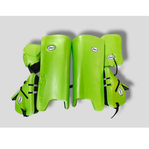 Protectores de piernas de hockey de alto rendimiento para la máxima protección y comodidad de los porteros Logotipo personalizado para adultos - Product Image 1