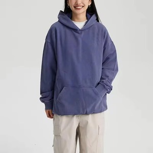 Sweat-shirts unisexes personnalisés en molleton 100% coton 380-500GSM, imprimés en relief et brodés, collection automne, coupe oversize, vente en gros - Product Image 6