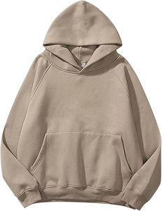 Basics coton mélangé unisexe Premium coton lourd pull sweats pour hommes brodé col rond vêtements d'hiver - Product Image 5