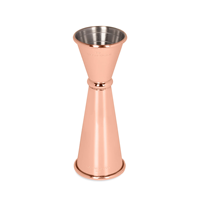 Qualité standard Cuivre Jigger verre Style Indien Vin Jigger Cocktail shaker utiliser des accessoires ménagers à vendre