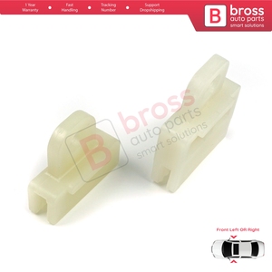 BWR5019+BWR5023 Door Window Glass Holder Connector Sash <b>Clips</b> For Corolla Prius Cruiser Hilux Matrix Vibe RX - Product Image 3
