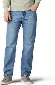 Men's Casual Mid Waist Straight Leg 100% Cotton <b>Jeans</b> <b>Button</b> <b>Fly</b> Closure OEM Service Colored Canvas Wash - Product Image 5