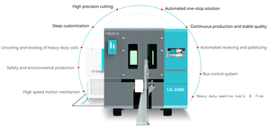 6000W intonacatura coltello in acciaio striscia/bobina di taglio <span class=keywords><strong>Laser</strong></span> in fibra, srotolamento automatico, livellamento, alimentazione, correzione, taglio automatico - Product Image 3