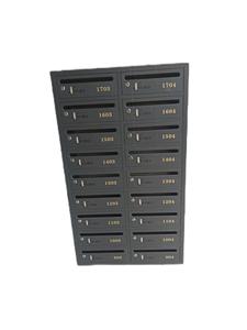 Buzones de Correo Americanos Soldados Hu-Buy para Exteriores, Residenciales, para Apartamentos, con Cerradura, Tipo Clúster, de Metal Grande, para Cartas, Color Personalizable - Product Image 4