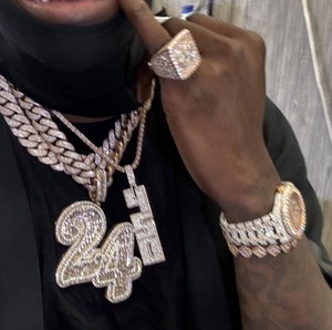 Top Luxury Automatic Mechanical Moissanite <b>Watch</b> for Men's Pass Diamond Test Hip Hop with Shiny VVS Diamond <b>Watch</b> Wristwatch - Product Image 6