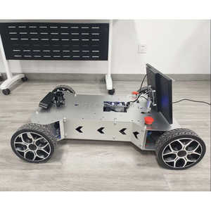 Kits de châssis de voiture robot 4 roues motrices à bas prix des fabricants, châssis de robot à chenilles avec châssis Ackerman, châssis de robot fauteuil roulant - Product Image 1