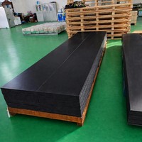 Plaque en plastique HDPE résistante aux chocs, plaque robuste pour revêtement de convoyeur minier