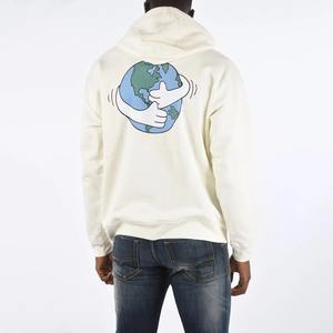 Sweat à capuche imprimé en molleton lourd bio 100% coton écologique 500 grammes pour l'hiver Homme - Product Image 6