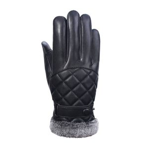 Gants de sécurité professionnels en cuir de mouton pour hommes, tactiles, écologiques, chauds, élégants et tendance - Product Image 6
