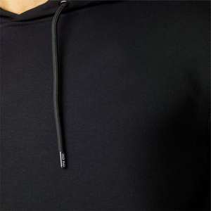 Chándal de algodón ajustado con cremallera para hombre, conjunto de ropa deportiva con logotipo personalizado, pantalones de chándal con capucha recortada de ajuste cuadrado, color sólido de invierno - Product Image 5