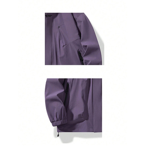 OEM Custom Wholesale <b>Summer</b> Outdoor Causal High Quality Heavy Weight Wind Breaker <b>Jacket</b> for <b>Men</b> - Product Image 5