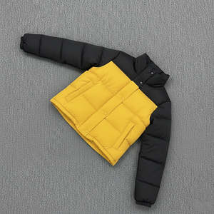 Chaqueta de Invierno Acolchada para Mujer, de Alta Calidad, Transpirable, Ligera, con Relleno de Algodón, Cuello Alto, Estilo Burbuja, para Uso Casual - Product Image 5