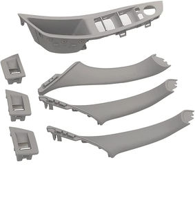 Manija de puerta para BMW serie 5 F10 F11 F18 RHD LHD, color gris, <span class=keywords><strong>51417225877</strong></span>, 51417225855, 51417225856, 51417225894, 51417225893, 7 unidades - Product Image 5