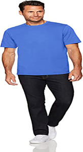 Camiseta de Manga Corta para Hombre, Talla Grande, Cómoda, de Alta Calidad, Poliéster/Algodón, Transpirable, 220 GSM, Diseño Moderno, Elástica, Personalizable - Product Image 2