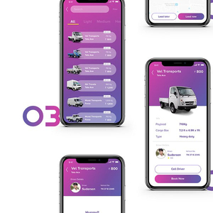 Thiết kế ứng dụng di động đặt xe tải trực tuyến lớn nhất - Product Image 1