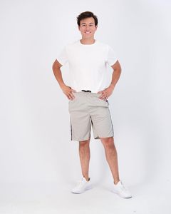 Nouveaux shorts décontractés tendance pour hommes, respirants, avec options personnalisables, couleur unie, logo imprimé, tissu en laine - Product Image 3