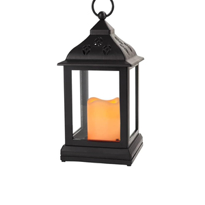 Venta al por mayor de portavelas de metal hecho a mano con color negro para la decoración del hogar y la Oficina de la India - Product Image 2